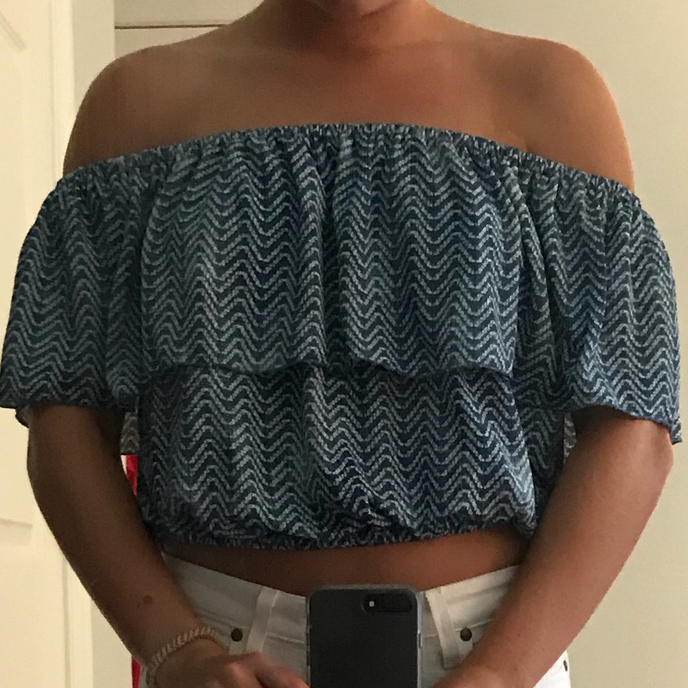 Abelline off the shoulder tank
